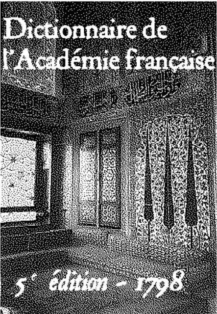 Dictionnaire de L'Académie française - 5ème édition 3