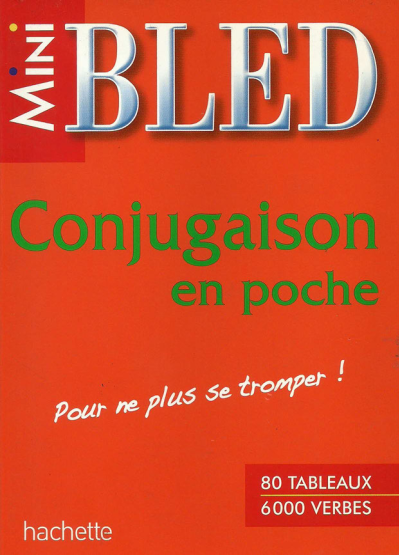 Mini BLED Conjugaison en Poche - HACHETTE 3