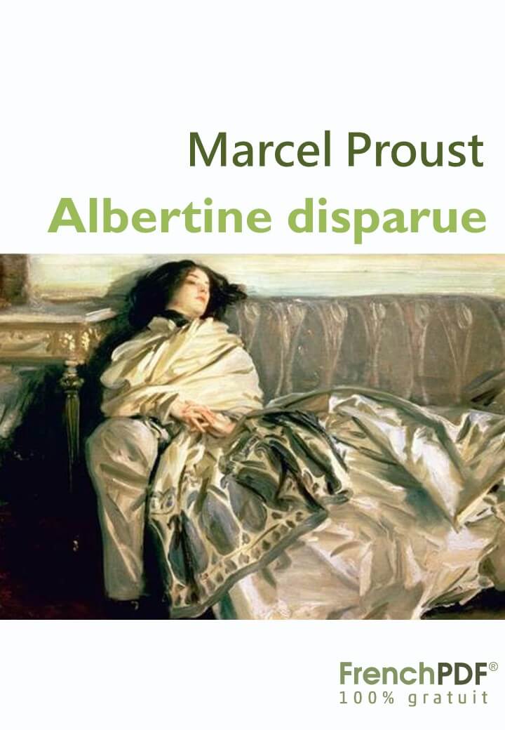 Albertine disparue pdf de Marcel Proust