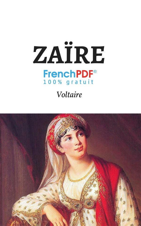 Zaïre Voltaire PDF Gratuit 1