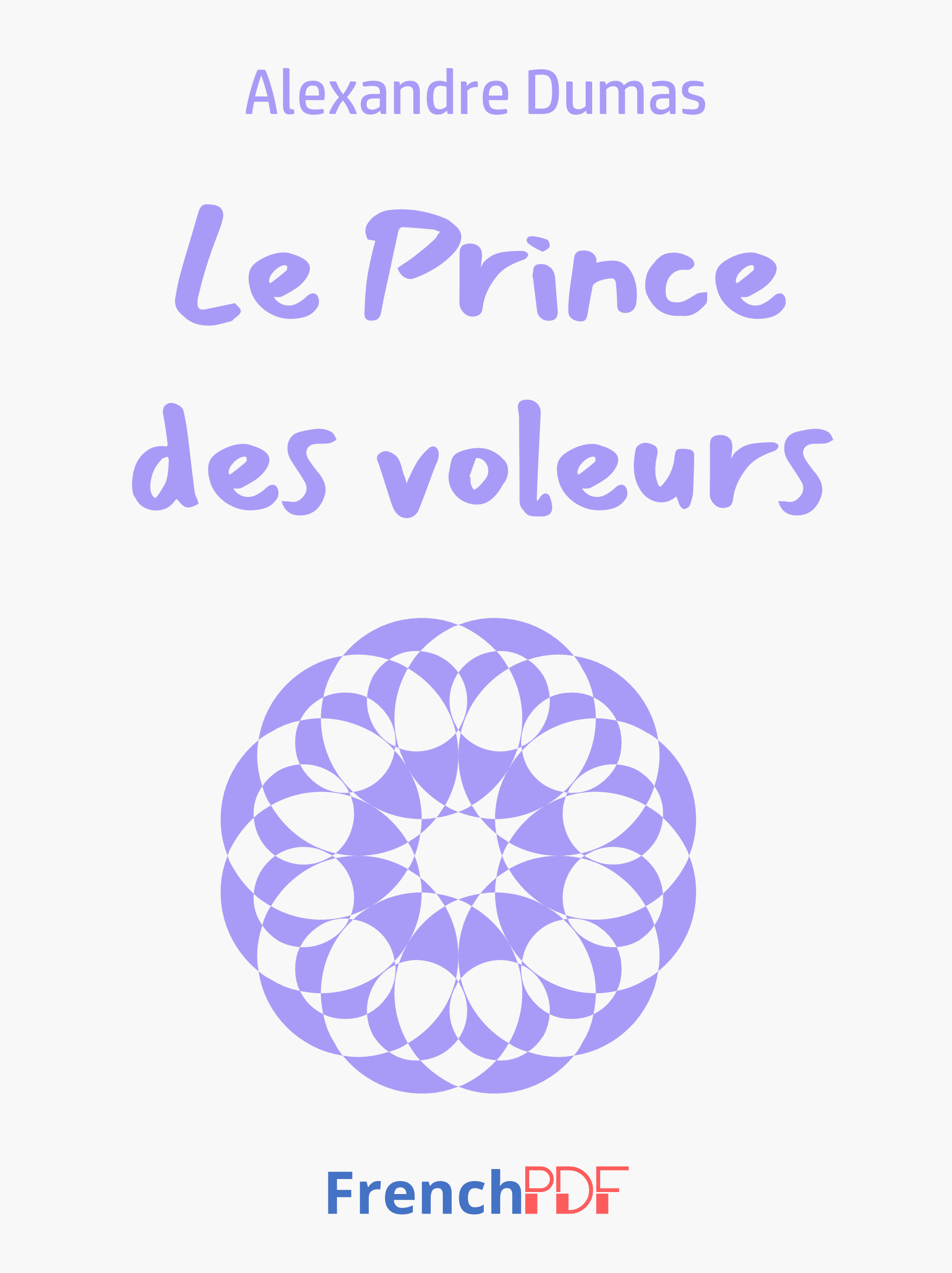 Couverture Le Prince des voleurs en PDF dAlexandre Dumas