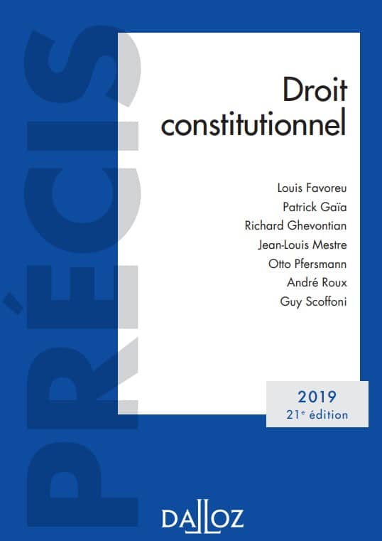 Droit constitutionnel pdf gratuit